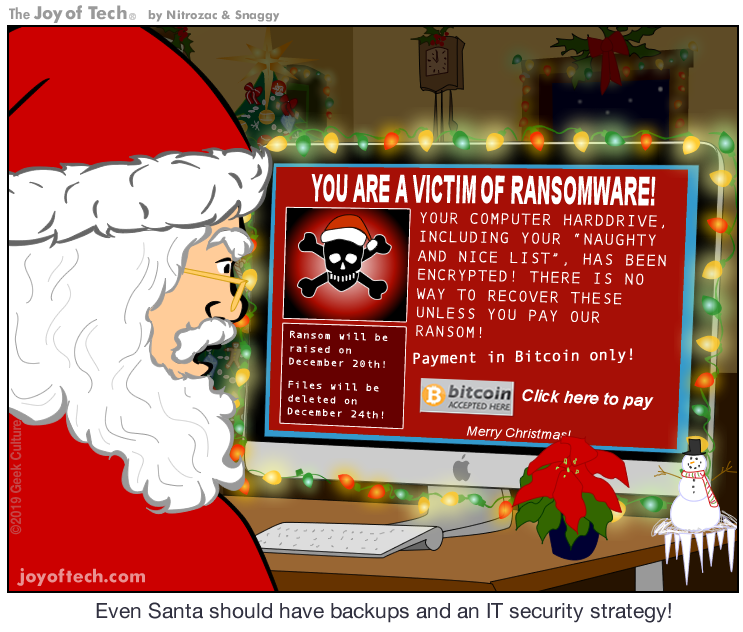 Santa's got ransomware!