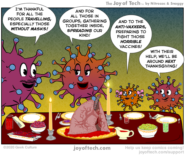 A Coronavirus Thanksgiving!
